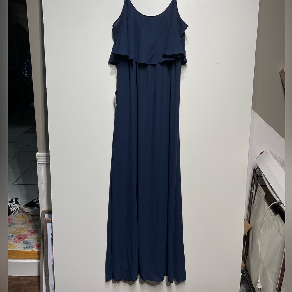 NWT Show Me Your MuMu Caitlin Ruffle Maxi Dress - Picture 3 of 10